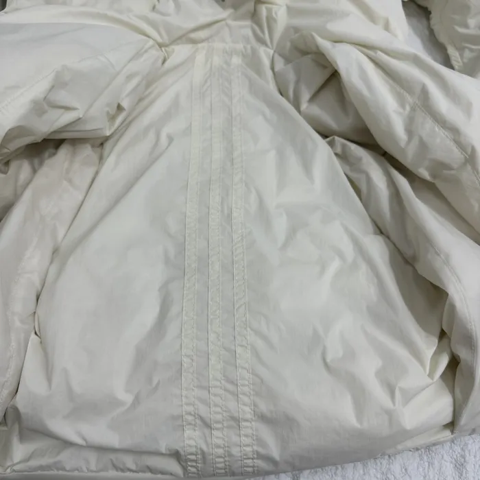 NIGO Adidas Men's and Women's Spring and Autumn Solid Color Quilted Logo Drawstring Zipper Down Vests Jacket #nigo73672