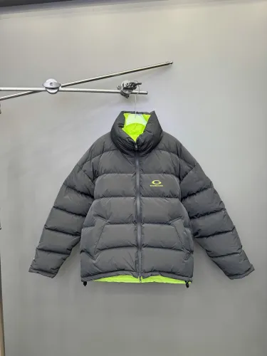 NIGO Balenciaga Women's Autumn and Winter Solid Color Reversible Letter Logo Pattern Printed Long Sleeve Puffer Down Jacket #nigo73846