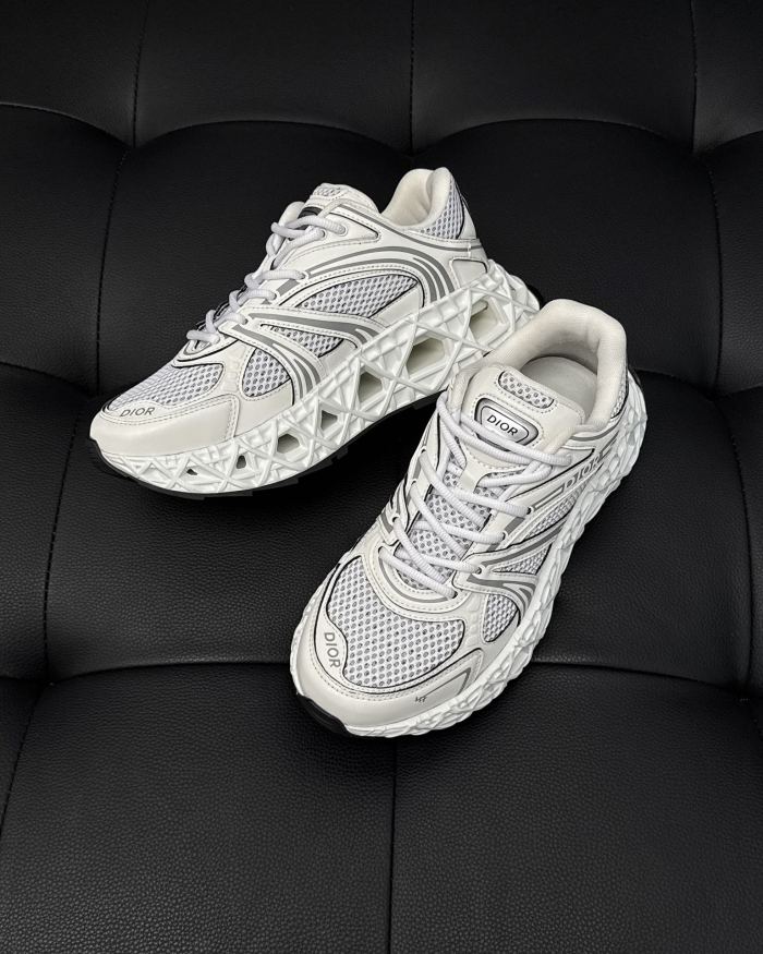 NIGO Dior B35 Men's And Women's Solid Color Round Head Lace Up Hollow Out Low Top Casual Sneakers Shoes #nigo74412