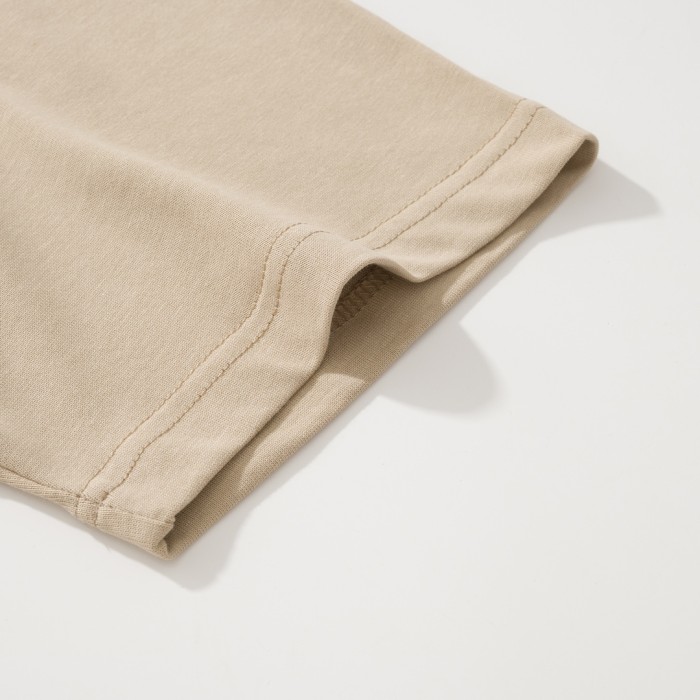 NIGO Dior Men's Summer Logo Embroidery Loose Solid Color Round Neck Cotton Short Sleeve T-Shirt #nigo74449