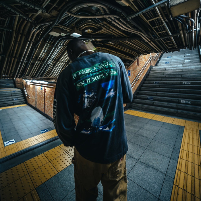 NIGO Saint Michael Attack On Titan Co-branded Motoko Kusanagi Graphic Long Sleeve Men's Women's High Street Fashion Printed T-shirt Sweatshirt Ngvp #nigo9718