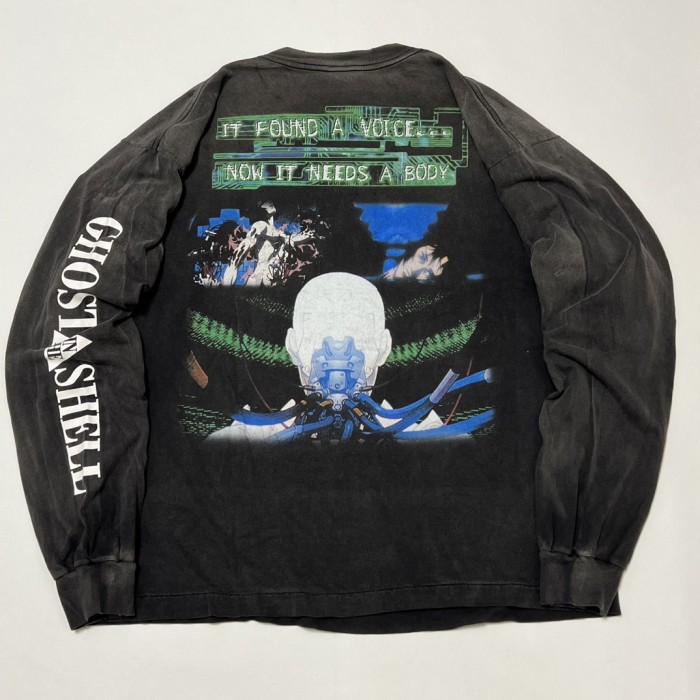 NIGO Saint Michael Attack On Titan Co-branded Motoko Kusanagi Graphic Long Sleeve Men's Women's High Street Fashion Printed T-shirt Sweatshirt Ngvp #nigo9718