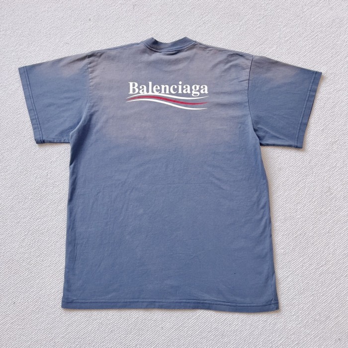 NIGO Balenciaga Men's Summer Solid Color Logo Printed Pattern Round Neck Regular Fit Short Sleeve T-Shirt #nigo74487