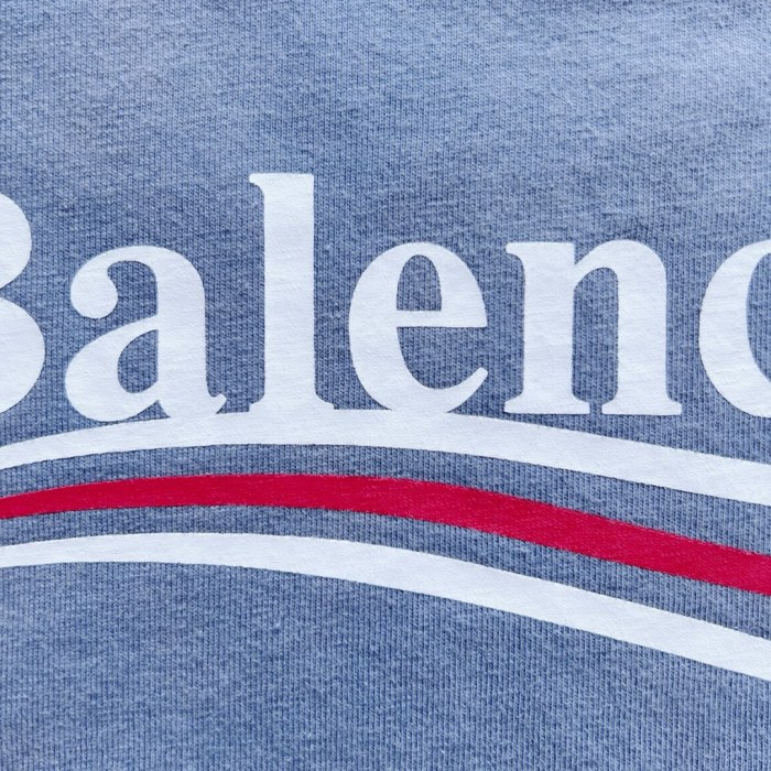 NIGO Balenciaga Men's Summer Solid Color Logo Printed Pattern Round Neck Regular Fit Short Sleeve T-Shirt #nigo74487
