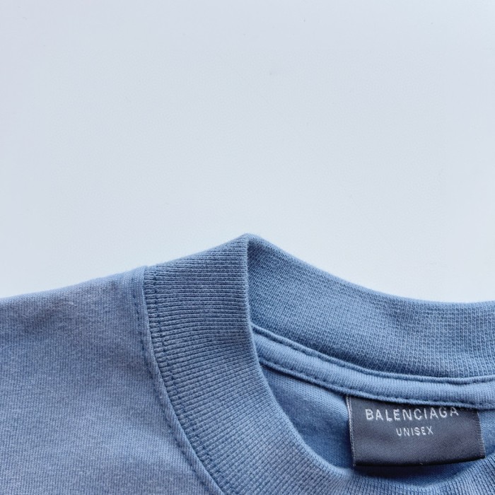 NIGO Balenciaga Men's Summer Solid Color Logo Printed Pattern Round Neck Regular Fit Short Sleeve T-Shirt #nigo74487