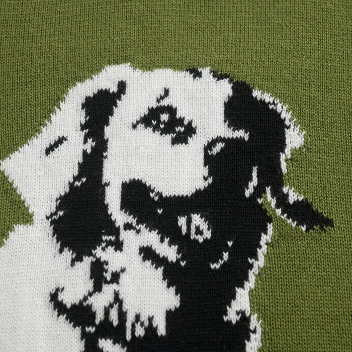 NIGO Louis Vuitton Men's Summer Puppy Printed Round Neck Solid Color Cotton Short Sleeve T-Shirt #nigo74491