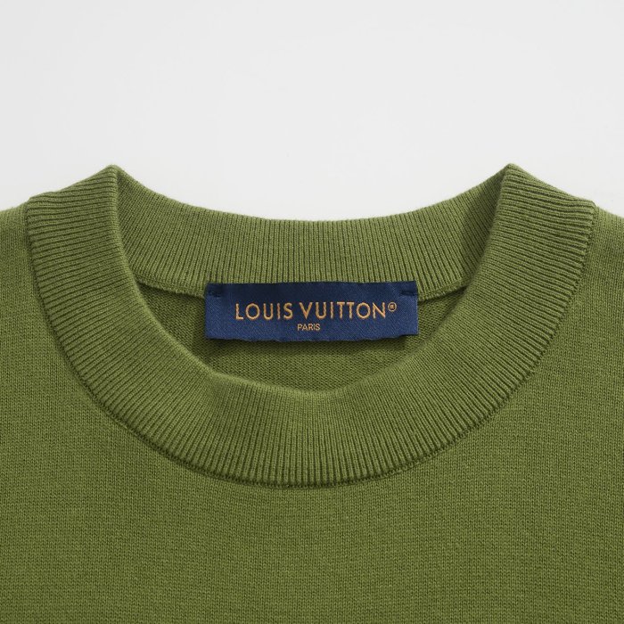 NIGO Louis Vuitton Men's Summer Puppy Printed Round Neck Solid Color Cotton Short Sleeve T-Shirt #nigo74491
