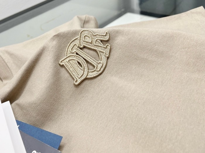 NIGO Dior Men's Summer Dior Charm Solid Color Cotton Round Neck Loose Short Sleeve T-Shirt #nigo71759