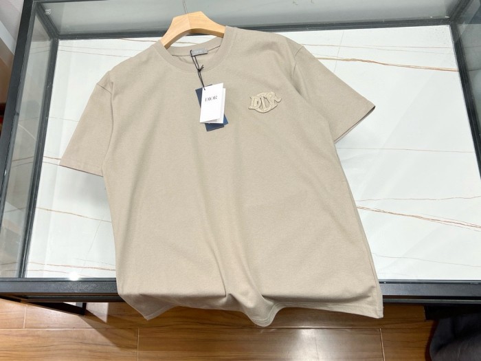 NIGO Dior Men's Summer Dior Charm Solid Color Cotton Round Neck Loose Short Sleeve T-Shirt #nigo71759