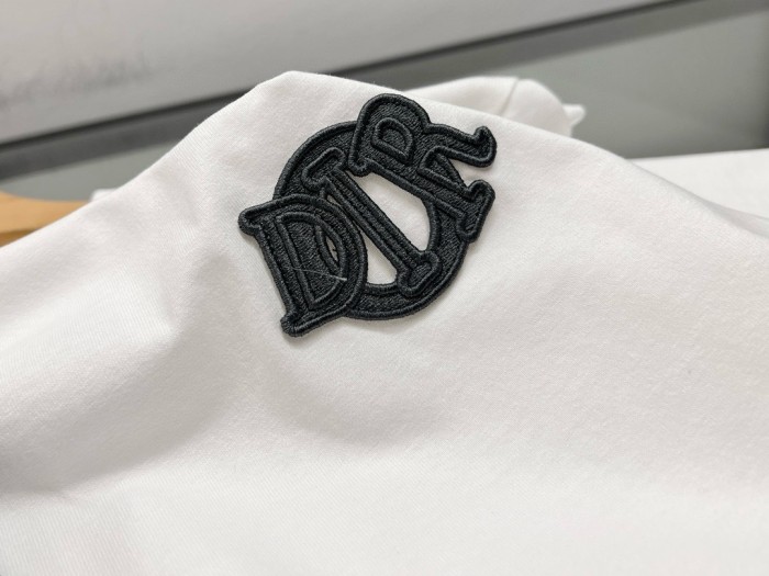 NIGO Dior Men's Summer Dior Charm Solid Color Cotton Round Neck Loose Short Sleeve T-Shirt #nigo71759