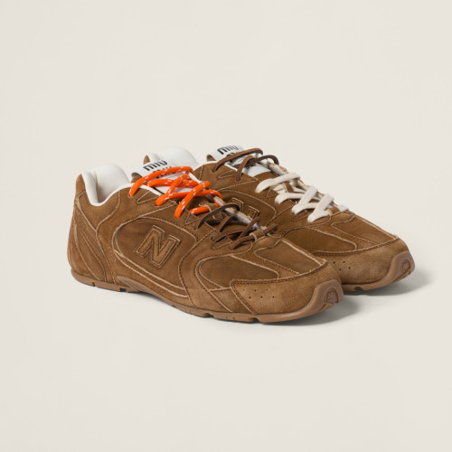 NIGO MiuMiu New Balance X Miu Miu 530 Sl Suede Sneakers Men's And Women's Retro Running Shoes Colorblocking Fashion Casual Sports Lace-up Shoes #nigo71492