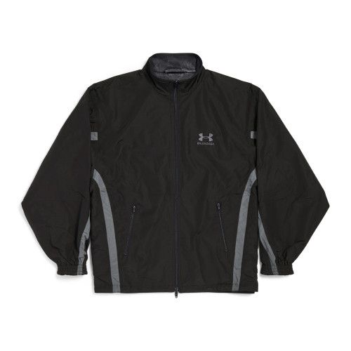 NIGO Balenciaga Men's Spring and Autumn Striped Colorblocking Logo Printed Embroidery Zipper Zipper Reversible Long Sleeve Jacket #nigo74833