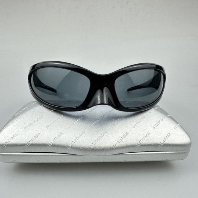 NIGO Balenciaga Men's And Women's Solid Color Temples Engraved Letters Printed Round Sunglasses Eyeglasses Glasses #nigo74876