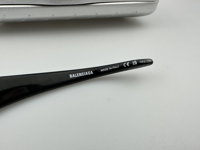 NIGO Balenciaga Men's And Women's Solid Color Temples Engraved Letters Printed Round Sunglasses Eyeglasses Glasses #nigo74876