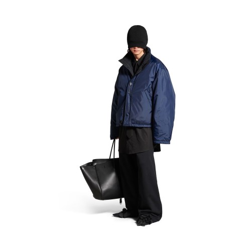NIGO Balenciaga Men's Women's Loop Sports Icon Solid Color Zipper Loose Reversible Puffer Down Jacket #nigo71871