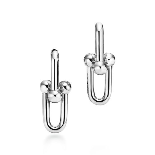 NIGO Tiffany & Co. Hardwear Collection Large Chain Hoop Earrings V Gold Fashion Luxury Sexy Earrings Jewelry Accessories  #nigo71962