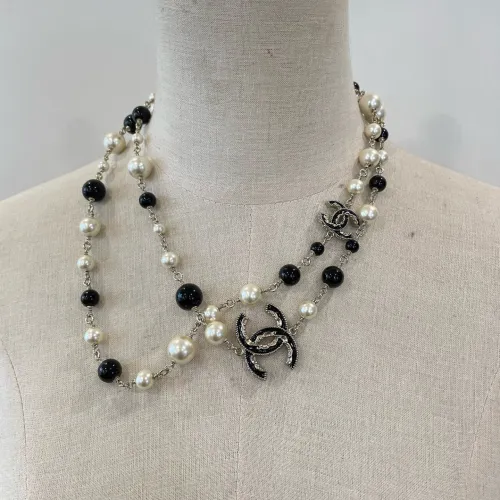 NIGO Chanel Women's Two-tone Pearl Shaped Metal Necklace Jewelry #nigo75773