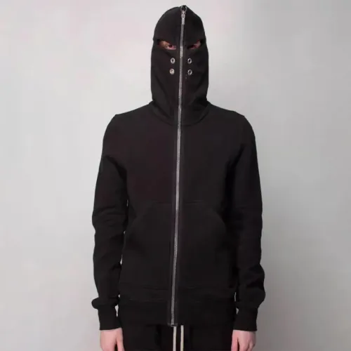Rick Owens DRKSHDW Shark Hooded Masked Jacket Ngvp #nigo5126