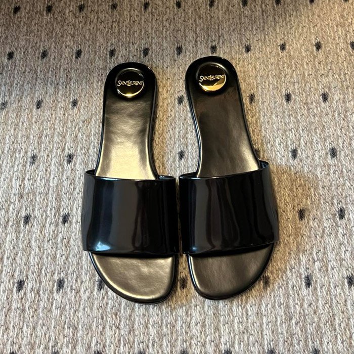 NIGO SAINT LAURENT Women's Spring/summer Fashion Cowhide Silk Sandals Elegant And Comfortable Luxury Leopard Pattern Slippers Flat Shoes Ngvp  #nigo8525