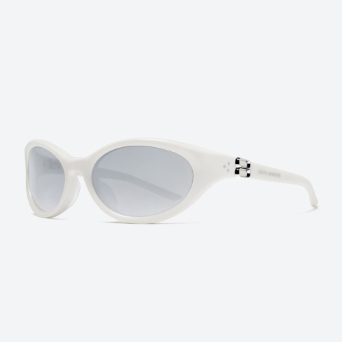 NIGO GENTLE MONSTER Jelly ION Men's and Women's Lens Logo Irregular Shape Sunglasses Eyeglasses glasses #nigo76498