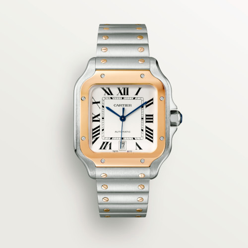 NIGO Cartier Santos De Cartier Watch Large Couple'S Watch Fashion Smartink Disassembly System Sapphire Cut Temperament Watch Accessories #nigo81214