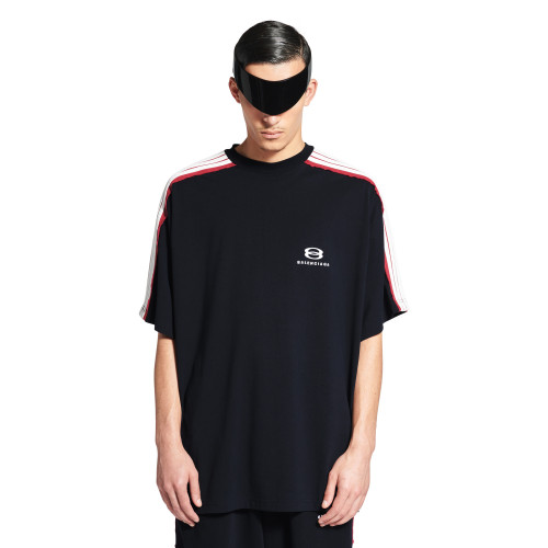NIGO Balenciaga UNITY SPORTS ICON Men's Summer Solid Color Crew Neck Cotton Short Sleeve Silhouette T-Shirt #nigo76537