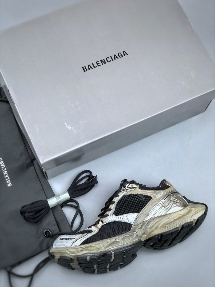 NIGO Balenciaga Men's Women's Four Seasons Solid Color Retro Stapler Dad Shoes Fashion Casual Sneakers Shoes #nigo76562