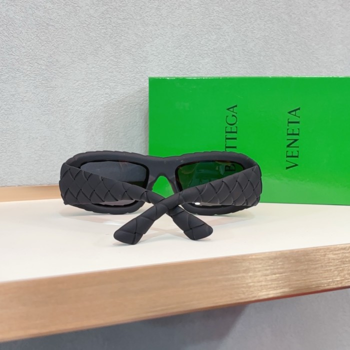 NIGO Bottega Veneta  Intrecciato Braided Rectangular Sunglasses Women's Men's Fashion Trend Solid Colour Sunglasses Eyeglasses Glasses Ngvp #nigo1574