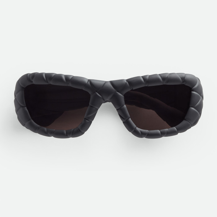 NIGO Bottega Veneta  Intrecciato Braided Rectangular Sunglasses Women's Men's Fashion Trend Solid Colour Sunglasses Eyeglasses Glasses Ngvp #nigo1574