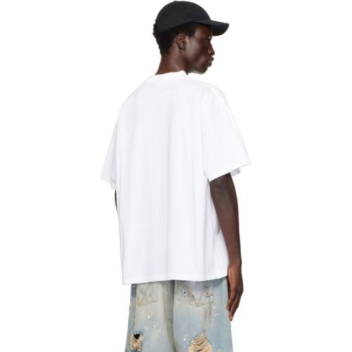 NIGO Vetements Spring And Summer Men'S Black And White Printed T-Shirt Fashion High Street Trend Round Neck Short Sleeve Loose Casual T-Shirt Ngvp #nigo1581