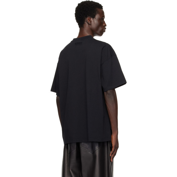 NIGO Vetements Spring And Summer Men'S Black And White Printed T-Shirt Fashion High Street Trend Round Neck Short Sleeve Loose Casual T-Shirt Ngvp #nigo1581