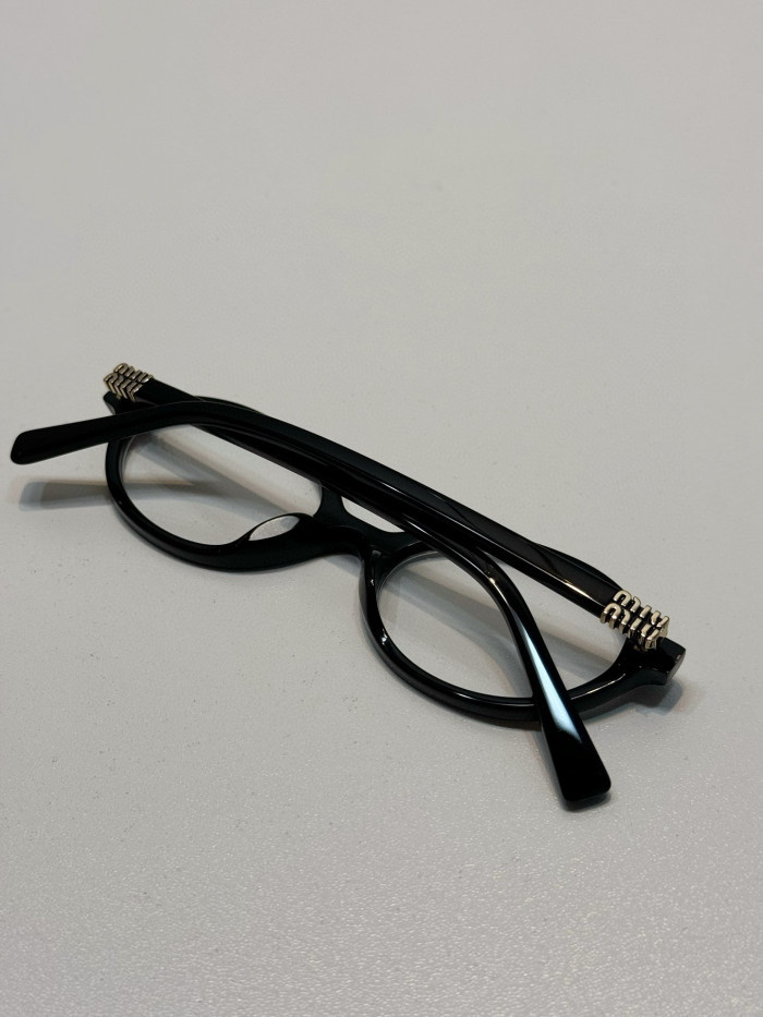 NIGO MiuMiu Miu Regard Men's and Women's Solid Colour Round Sunglasses Flat Sunglasses Glasses #nigo76656