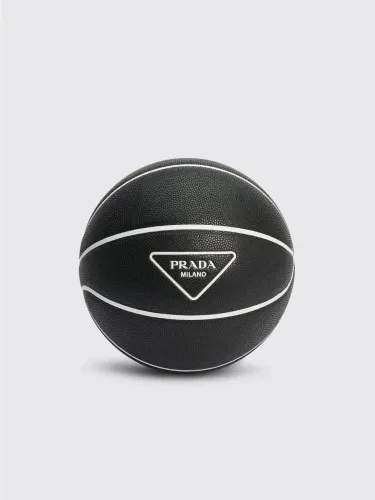 NIGO Prada Solid Colour Nylon Drawstring Triangle Label Logo Black Basketball #nigo76747