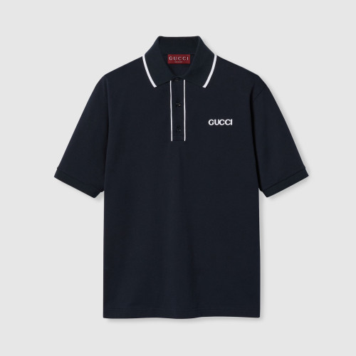 NIGO Prada Men's Summer Solid Colour Logo Printed Stripe Polo Neck Short Sleeve T-Shirt #nigo76733