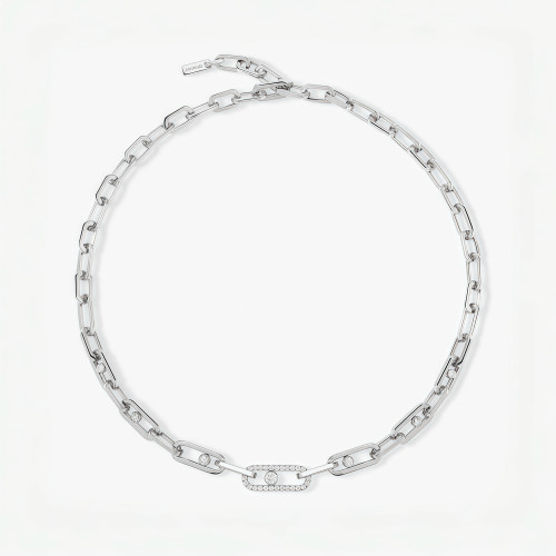 NIGO Messika Move Link Chain Necklace Adjustable Luxury Diamond Temperament Elegant Accessories Length 45cm Jewelry Ngvp #nigo1618