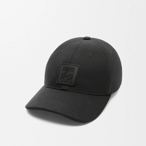 NIGO Loewe Men's and Women's Solid Color Rubber Logo Printed Cotton Baseball Cap Hat #nigo77234