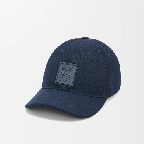NIGO Loewe Men's and Women's Solid Color Rubber Logo Printed Cotton Baseball Cap Hat #nigo77234
