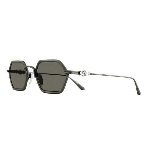 NIGO Chrome Hearts Men's Women's Solid Color With Engraved Temple Design Irregular Shape Sunglasses Eyeglasses Glasses #nigo77312