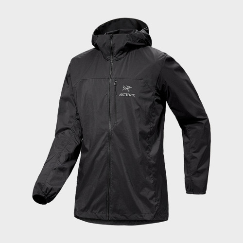 NIGO Arcteryx Men's Squamish Hoody Lightweight Hooded Solid Color Spring & Autumn Casual Zipper Long Sleeve Jacket #nigo81286