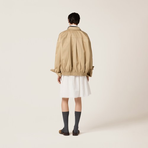 NIGO MiuMiu Men's Women's Spring & Autumn Twill Cotton Logo Embroidery Solid Color Single Breasted Long Sleeve Jacket Coat #nigo81282