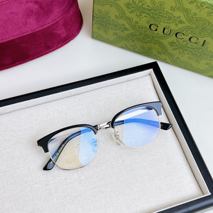 NIGO Gucci Men's Semi-rimless Lightweight Plastic Optical Eyeglasses Glasses #nigo77589