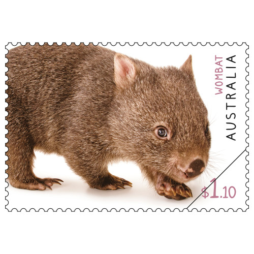 Wombat Stamps, 40 Pcs