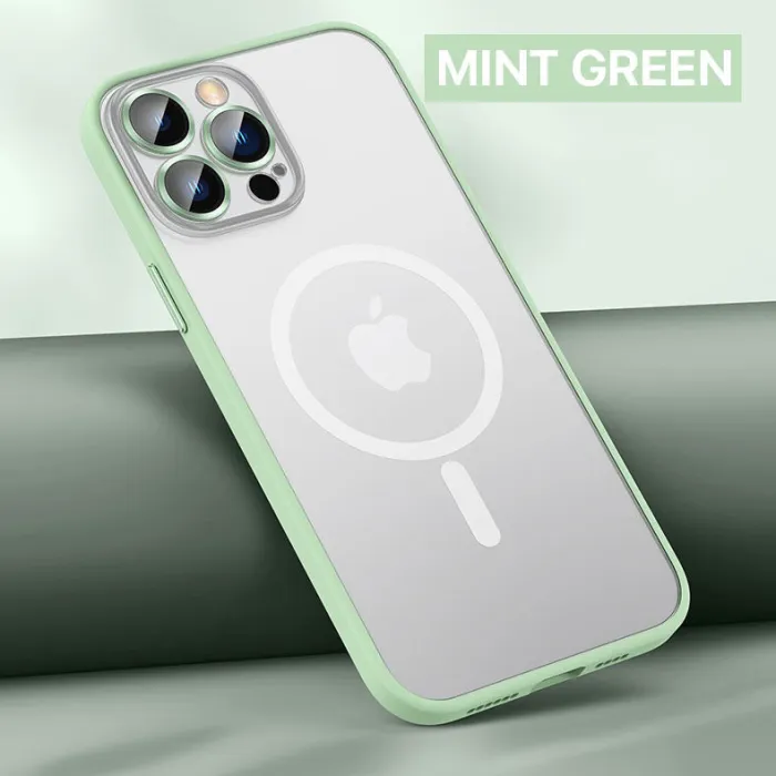 MAGSAFING METAL LENS MATTE IPHONE CASE