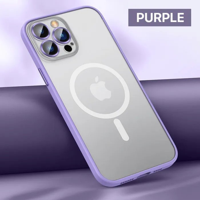 MAGSAFING METAL LENS MATTE IPHONE CASE