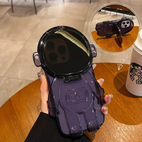 FULL ASTRONAUT FLIP COVER BRACKET WITH LENS PROTECTOR IPHONE CASE