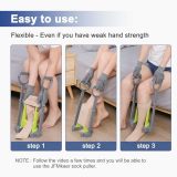 Compression Sock Aid Device - Sock Aids for Compression Stocking - Helper Device for Putting on Hosiery - Regular Size 2023 Design
