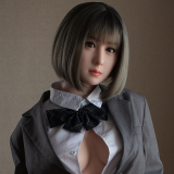 Gynoid Doll Misato Shinohara|Realistic Silicone Sex Doll|Lying In Bed Naked|Wearing Uniform|RZR Doll