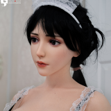 Gynoid Doll Arina|Realistic Silicone Sex Doll|Apron Dress|Maid Outfit|RZR Doll
