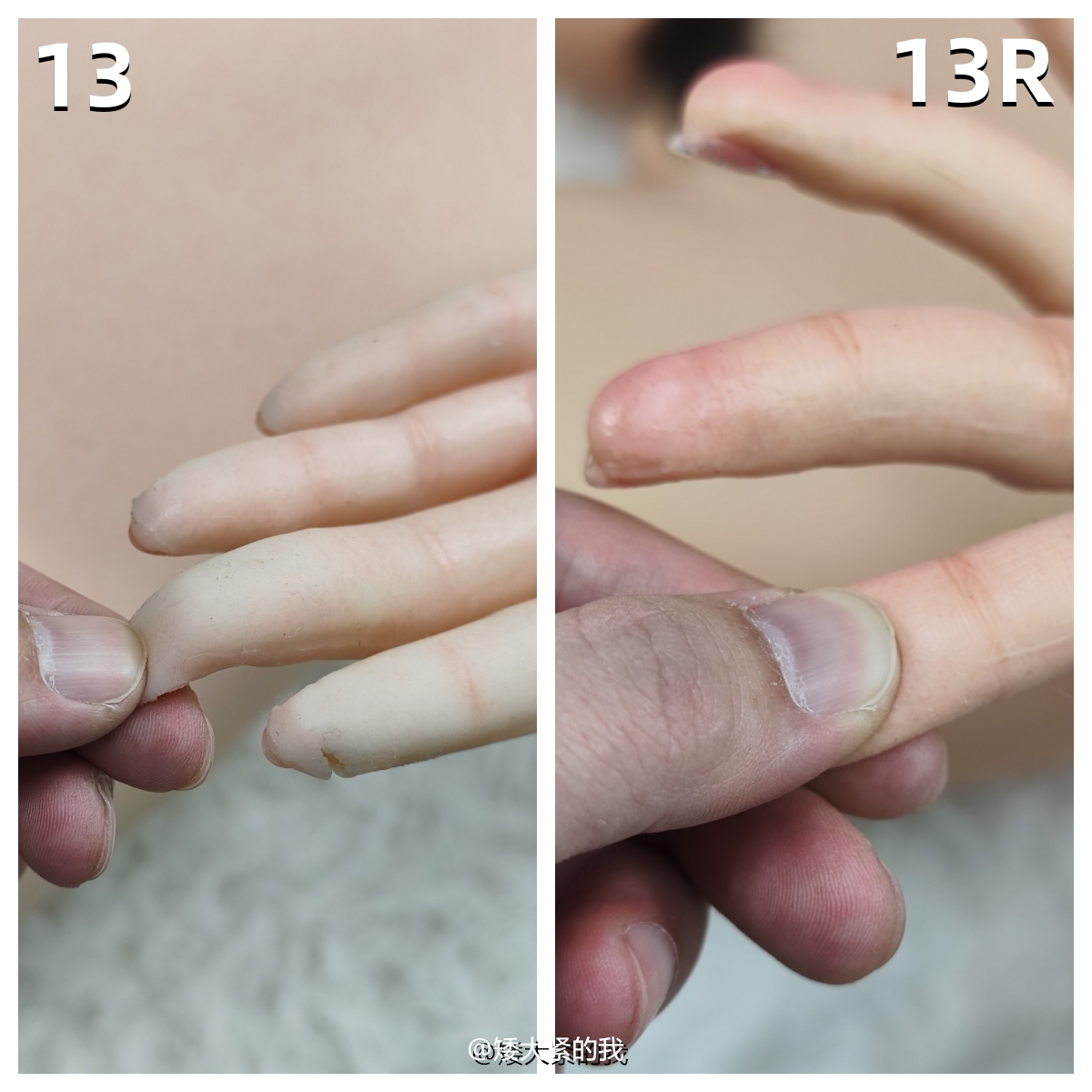 Gynoid Doll RZR|Realistic Silicone Sex Doll|Doll's Hands|Finger|Soft Finger|13R|Lori|Lisa|