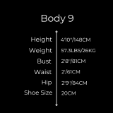 Gynoid Silicone Sex Doll Model 9 Body 9 - 148cm/4’10’’